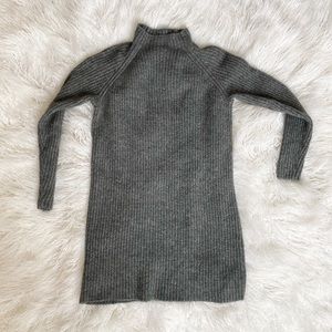 MANGO | Chunky Mock Neck Sweater Dress